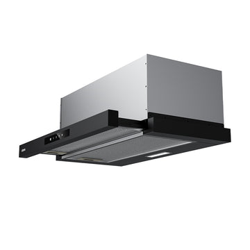 Ciarra Hotte Escamotable 60cm Hotte Tiroir Encastrable Classe A+, Tactile, LED CBCB6909A-OW